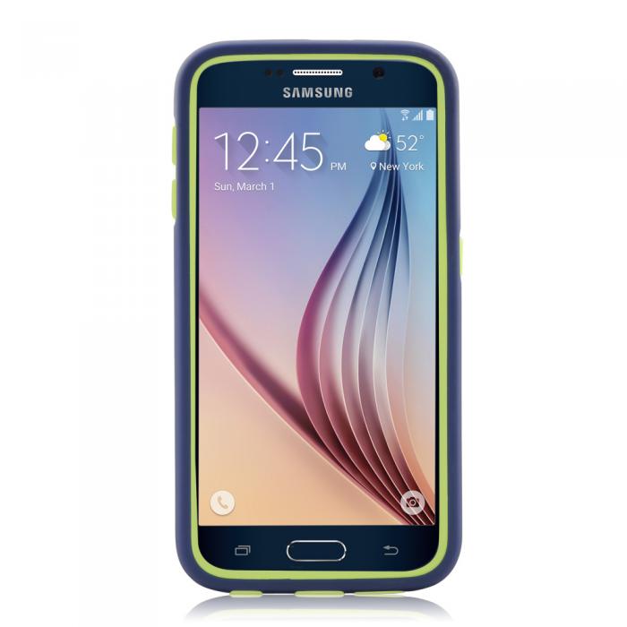 UTGATT5 - Naztech Vertex 3-Layer Skal till Samsung Galaxy S6 + Skrmskydd (Bl)