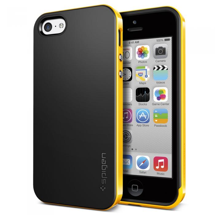 UTGATT5 - SPIGEN Neo Hybrid Skal till Apple iPhone 5C (Reventon Yellow)