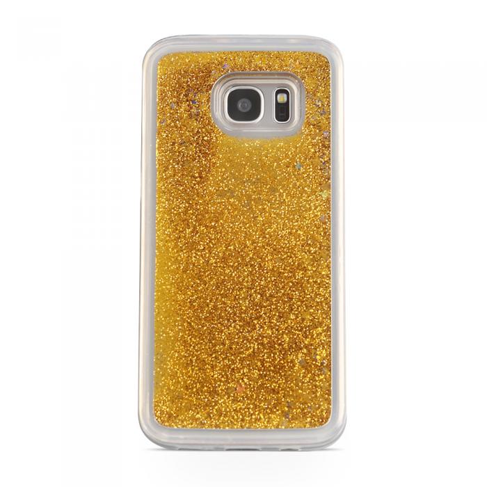 CoveredGear - Glitter Skal till Samsung Galaxy S7 - Guld