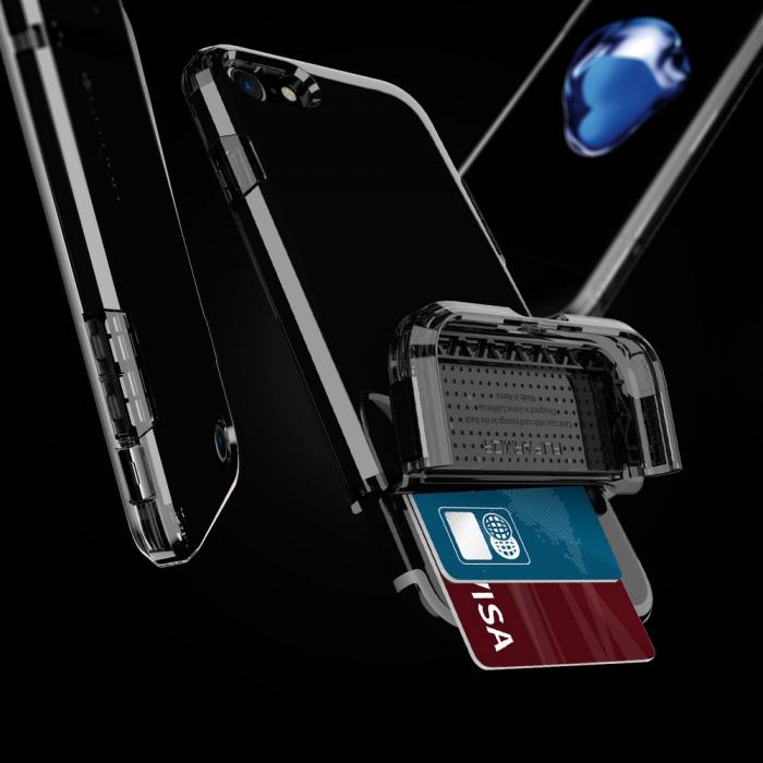 UTGATT5 - SPIGEN Flip Armor Skal till Apple iPhone 8/7 - Jet Black