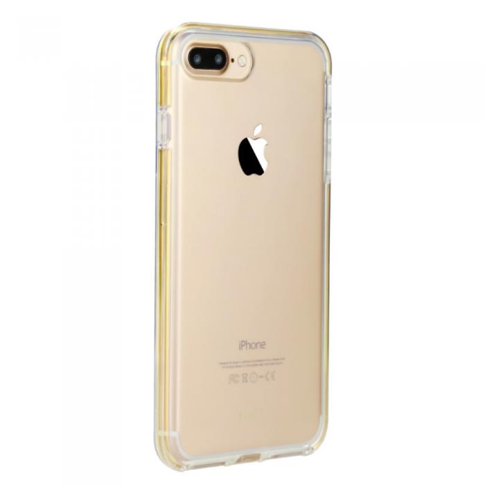 UTGATT5 - Benks Flash Case till iPhone 7 Plus - Guld/Transparent