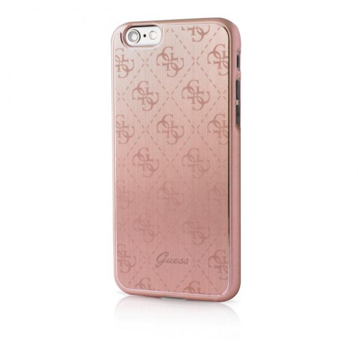 UTGATT5 - Guess iPhone 6(S) Aluminium Hard Cover - Rose Gold