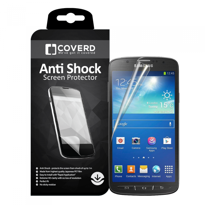 UTGATT4 - CoveredGear Anti-Shock skrmskydd till Samsung Galaxy S4 Active
