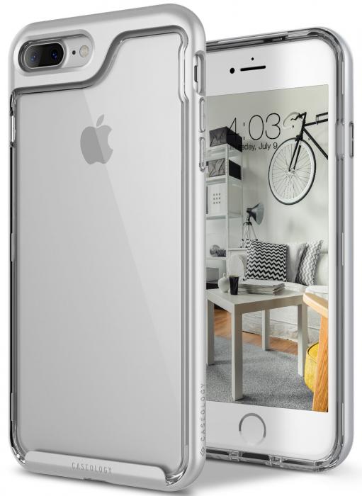 UTGATT5 - Caseology Skyfall Skal till Apple iPhone 7 Plus - Silver