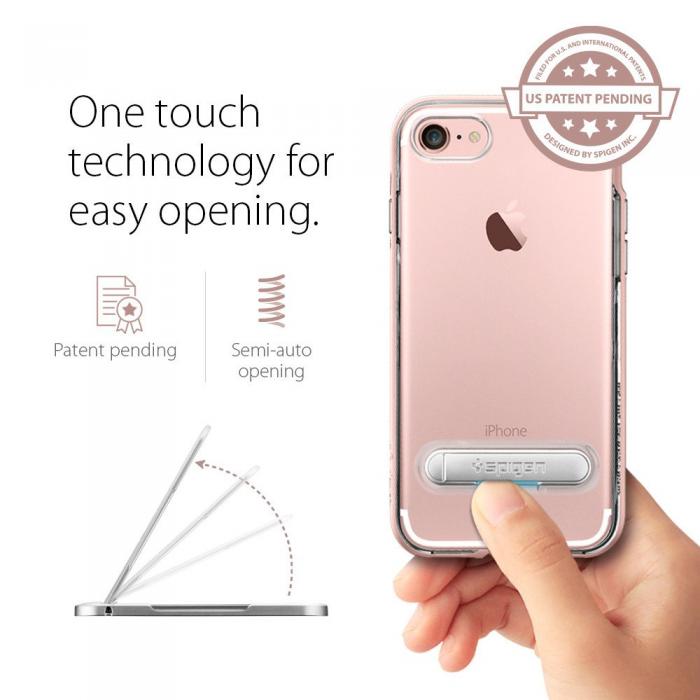 UTGATT5 - SPIGEN Crystal Hybrid Skal till Apple iPhone 7/8/SE 2020 - Gold
