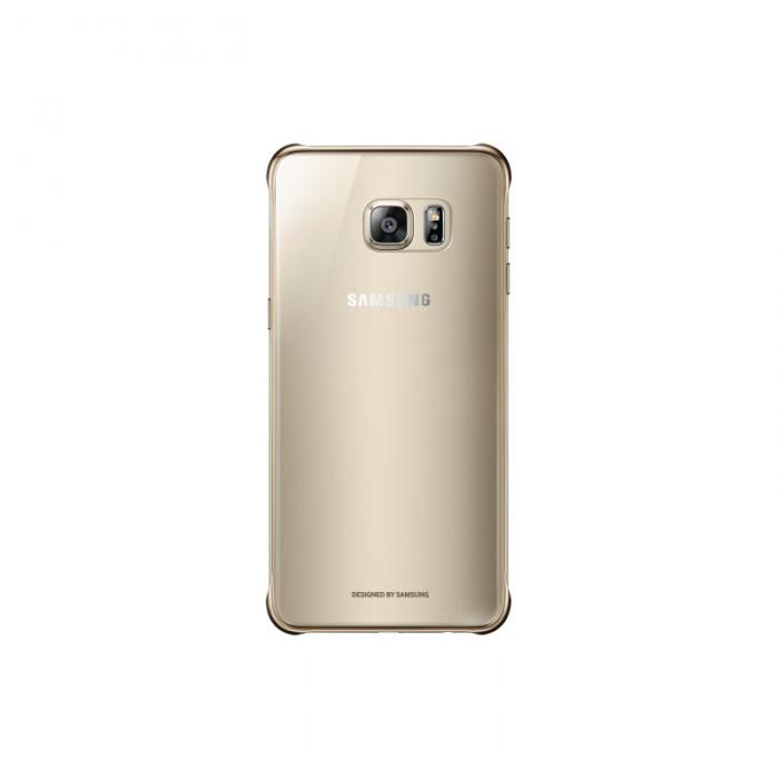 UTGATT5 - Samsung Galaxy S6 Edge Plus Clear Cover - Guld