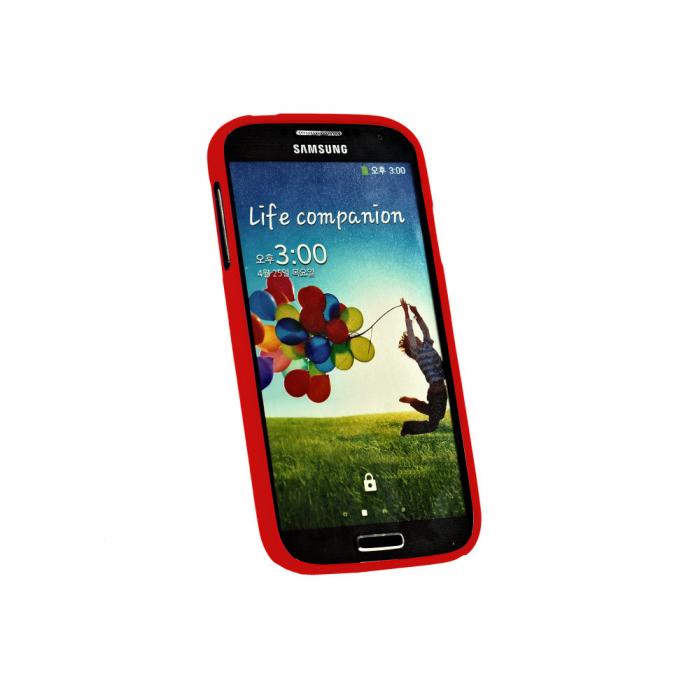 UTGATT4 - Mercury Color Pearl Jelly FlexiSkal till Samsung Galaxy S4 i9500 (Rd)