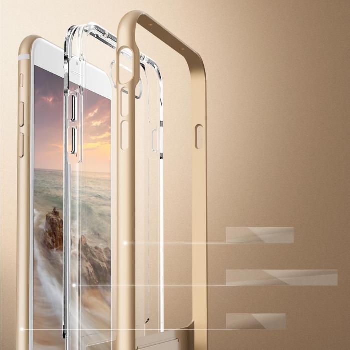UTGATT5 - Verus Crystal Bumper Skal till Apple iPhone 7 Plus - Gold