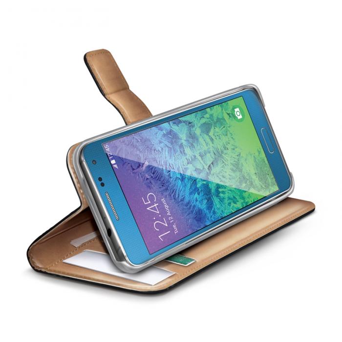 UTGATT5 - Celly Wallet Case till Samsung Galaxy A7 - Svart