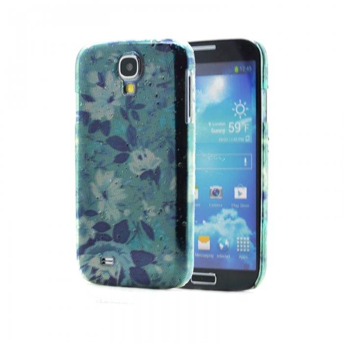 A-One Brand - Baksidesskal till Samsung Galaxy S4 i9500 - Blomster Trdgrd