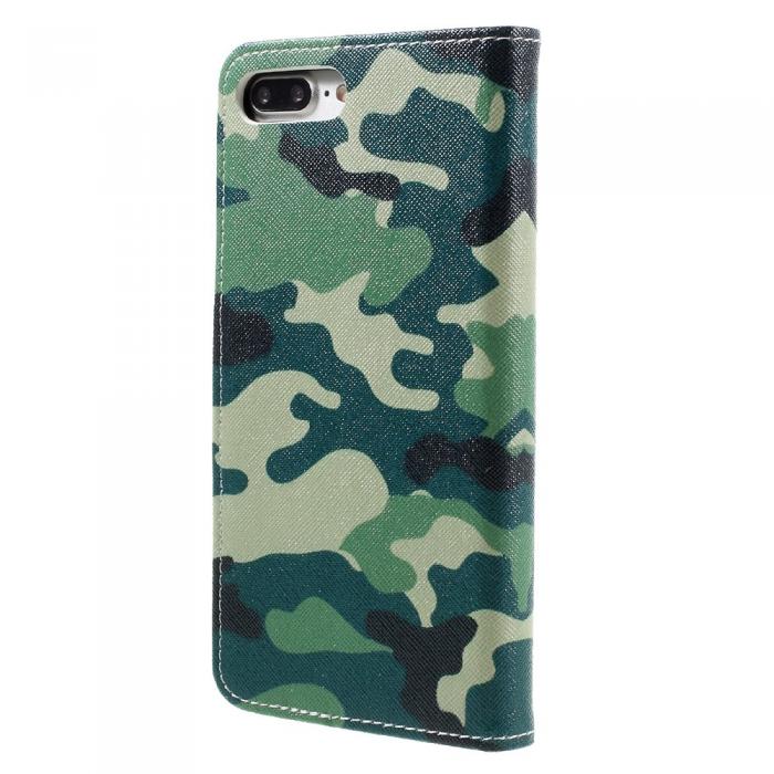 UTGATT5 - Plnboksfodral iPhone 7 Plus - Camouflage