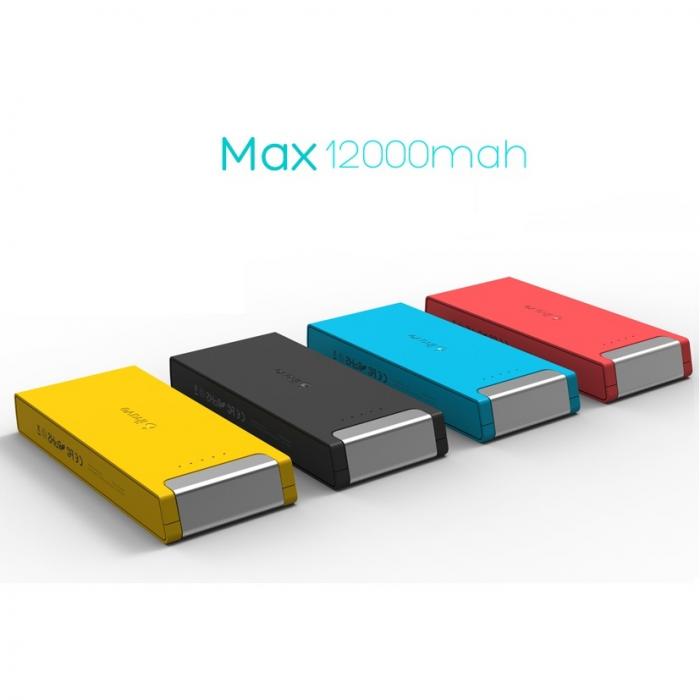 UTGATT4 - ihave MAX Powerbank, Extern Batteriladdare 12000 mAh - Gul