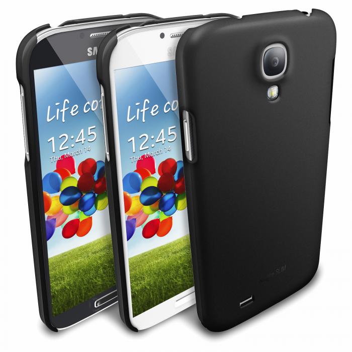 UTGATT4 - RINGKE Baksideskal till Samsung Galaxy S4 i9500 - (Svart)