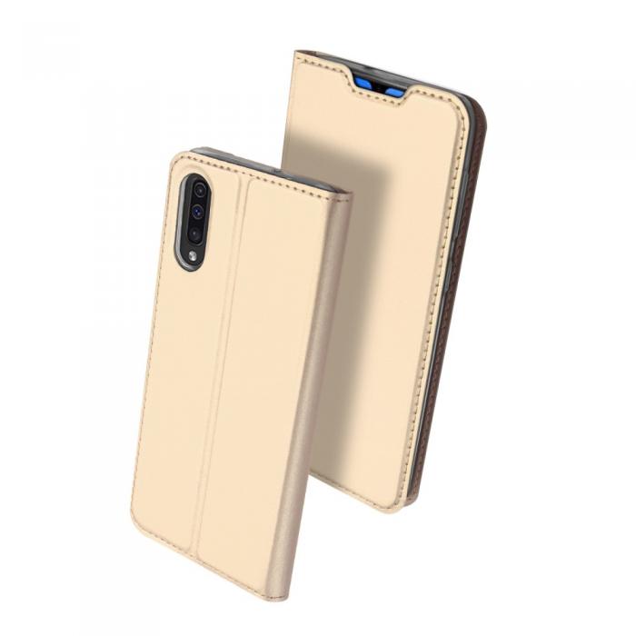UTGATT4 - Dux Ducis Plnboksfodral till Samsung Galaxy A70 - Gold