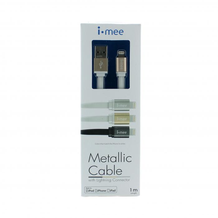 UTGATT5 - i-mee Metallic USB-Cable Lightning - Guld