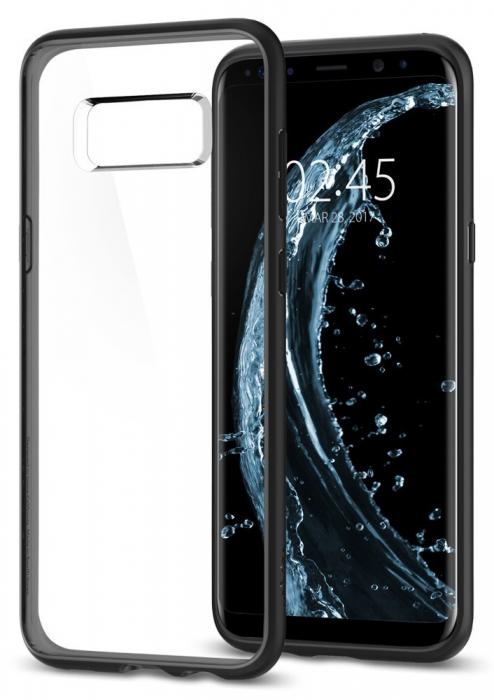 UTGATT5 - SPIGEN Ultra Hybrid Skal till Samsung Galaxy S8 Plus - Svart