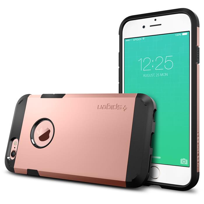 ... hÃ¤r: Hem  SPIGEN Tough Armor Skal till Apple iPhone 6 (Rose Gold