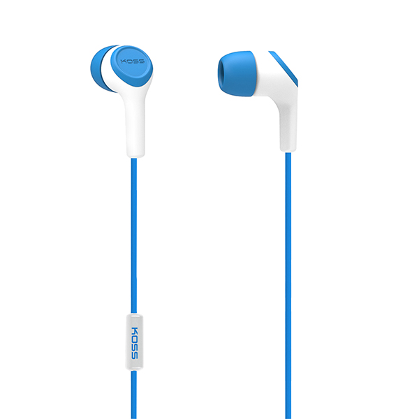KOSS Hörlur In Ear KEB15iB Blå med mic KOSS Hörlur In Ear KEB15iB Blå med mic