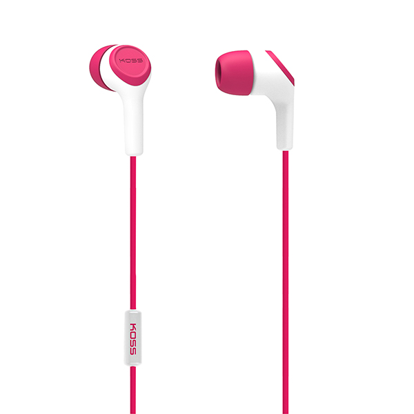 KOSS Hörlur In Ear KEB15iR Röd med mic KOSS Hörlur In Ear KEB15iR Röd med mic