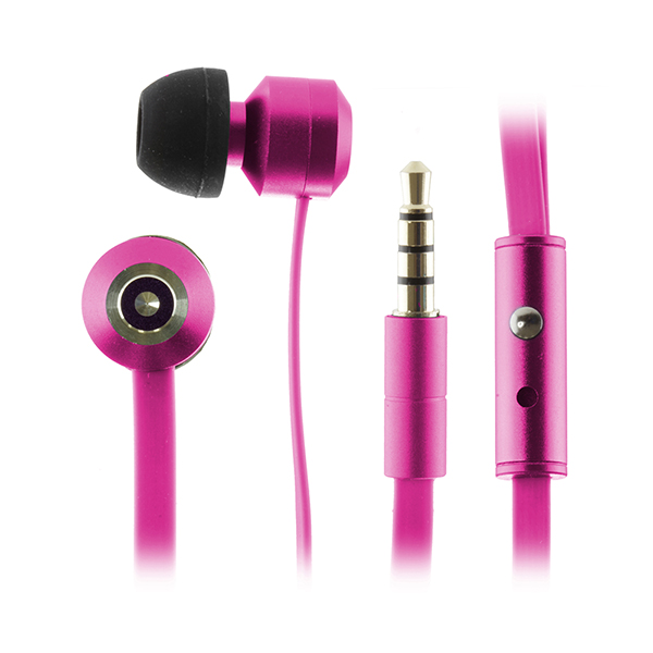 KITSOUND RIBBONS inear Hörlur Rosa med MIC KITSOUND RIBBONS inear Hörlur Rosa med MIC