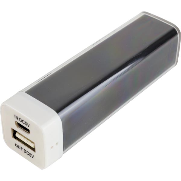 EPZI Powerbank, 2200 mAh, USB 5V 1A,svart EPZI Powerbank, 2200 mAh, USB 5V 1A,svart