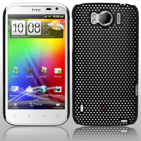 Mesh Baksideskal till HTC Sensation XL (Svart) Mesh Baksideskal till HTC Sensation XL (Svart)