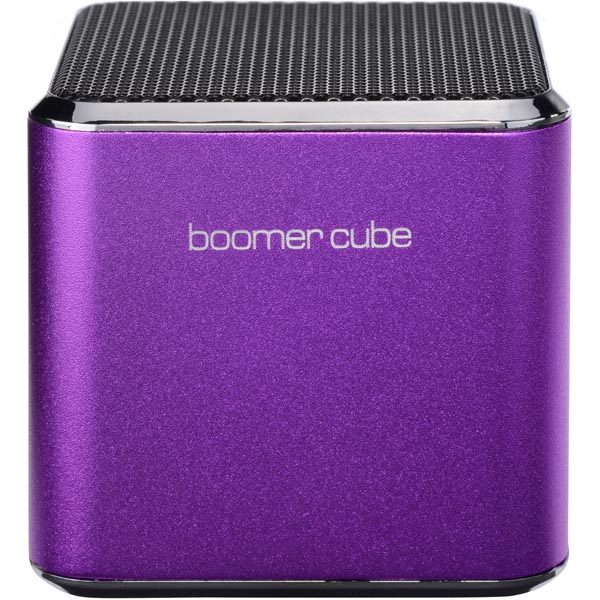Ultron boomer cube, aktiv minihögtalare med inbyggt batteri - Lila Ultron boomer cube, aktiv minihögtalare med inbyggt batteri - Lila