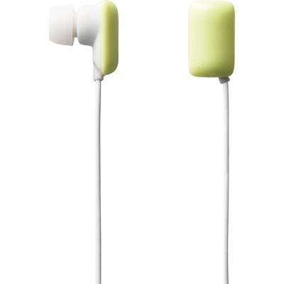 ELECOM GUM- In ear headphones - Grön ELECOM GUM- In ear headphones - Grön