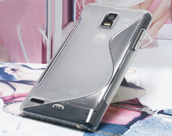 FlexiSkal till Huawei Ascend P1 (Clear) FlexiSkal till Huawei Ascend P1 (Clear)
