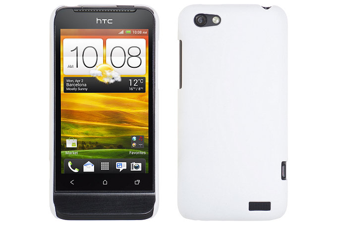 Baksideskal till HTC ONE V (Vit) Baksideskal till HTC ONE V (Vit)