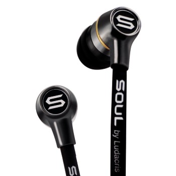 SOUL By Ludacris SL49 Silver platt kabel med MIC3 inear SOUL By Ludacris SL49 Silver platt kabel med MIC3 inear