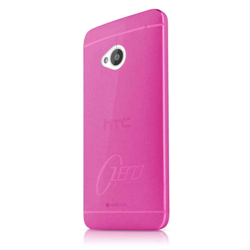 ITSkins Zero 3 Skal till HTC One (M7) (Magenta) + Skärmskydd ITSkins Zero 3 Skal till HTC One (M7) (Magenta) + Skärmskydd