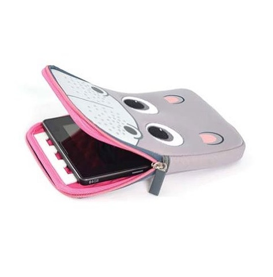 TabZoo Tablet Sleeve 7-8 tum - Hippo TabZoo Tablet Sleeve 7-8 tum - Hippo