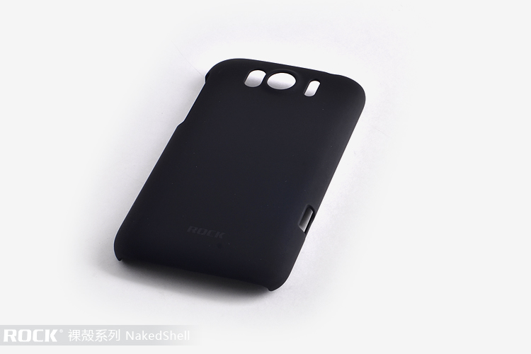 Rock NakedShell till HTC Sensation XL (Svart) + HD Skärmskydd Rock NakedShell till HTC Sensation XL (Svart) + HD Skärmskydd