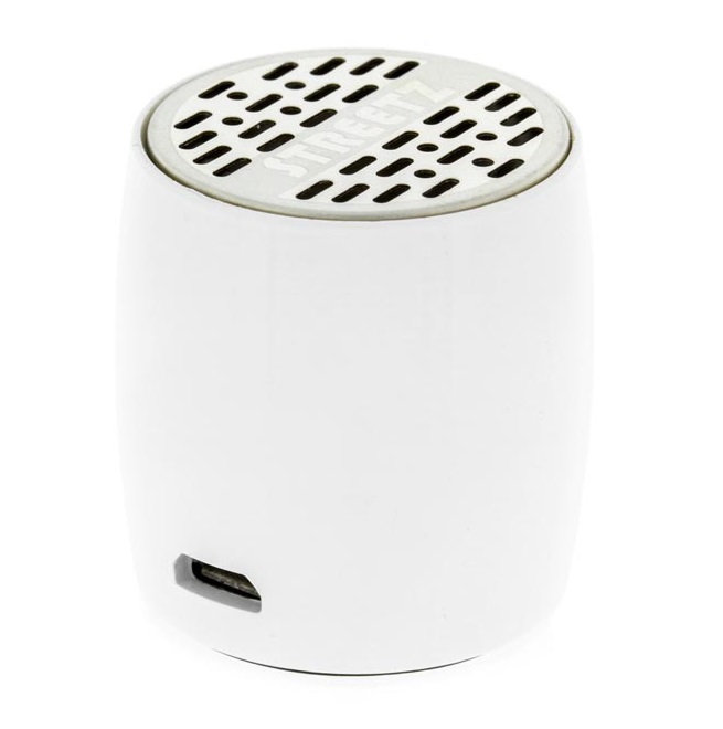 STREETZ Mini Bluetooth-högtalare - Vit STREETZ Mini Bluetooth-högtalare - Vit
