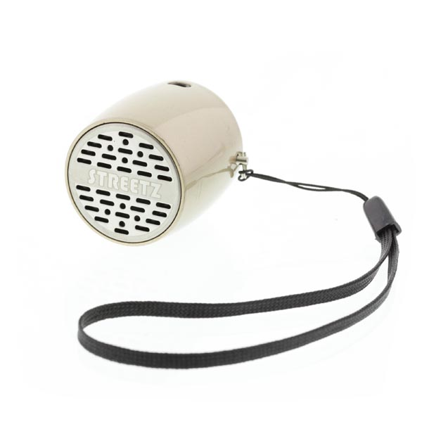 STREETZ minihögtalare med Bluetooth - Guldfärgad STREETZ minihögtalare med Bluetooth - Guldfärgad