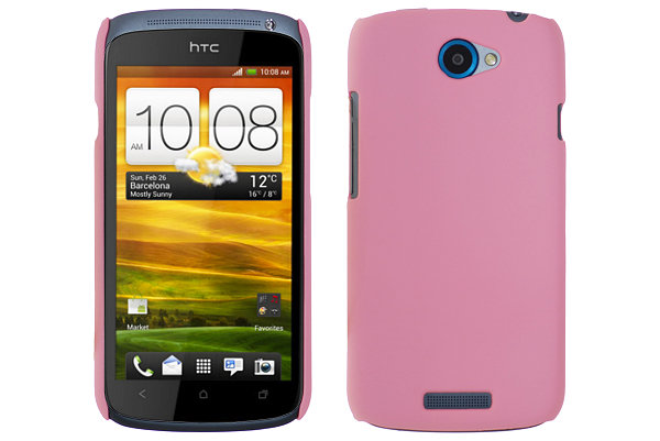 Baksideskal tillHTC One S - (Rosa) Baksideskal tillHTC One S - (Rosa)