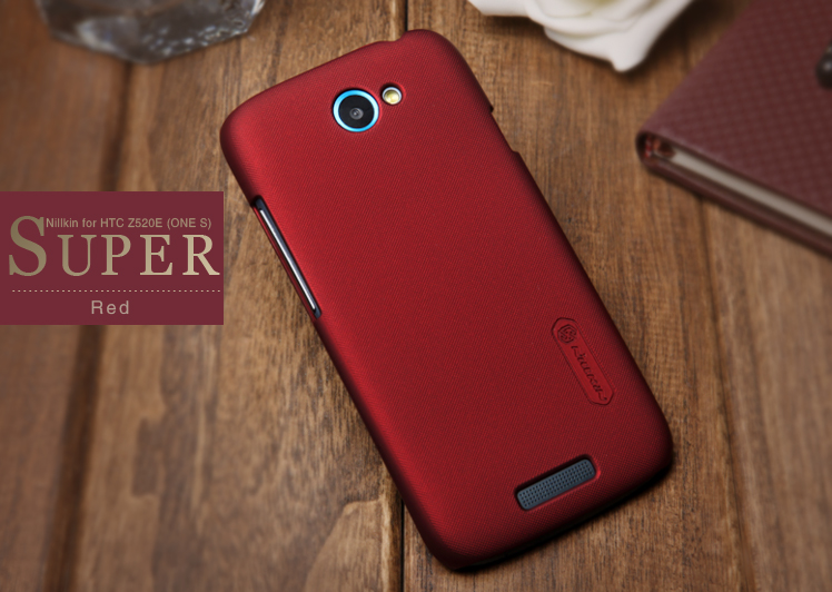 Nillkin Baksideskal till HTC ONE S (Röd) + Skärmskydd Nillkin Baksideskal till HTC ONE S (Röd) + Skärmskydd