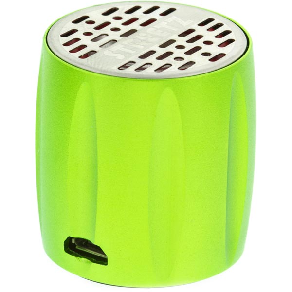 STREETZ Mini högtalare med inbyggt batteri Grön STREETZ Mini högtalare med inbyggt batteri Grön