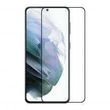A-One Brand - [1-PACK] Full Glue Härdat glas Galaxy S22 Plus Skärmskydd - Svart