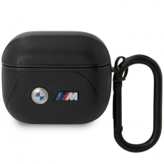 BMW - BMW Airpods 3 Skal Läder Curved Line - Svart