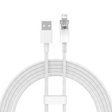 BASEUS - Baseus USB-A - Lightning Kabel Explorer 2.4A 2m - Vit