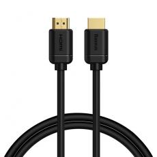 BASEUS - Baseus HDMI Till HDMI Adapter Kabel 0.75m - Svart