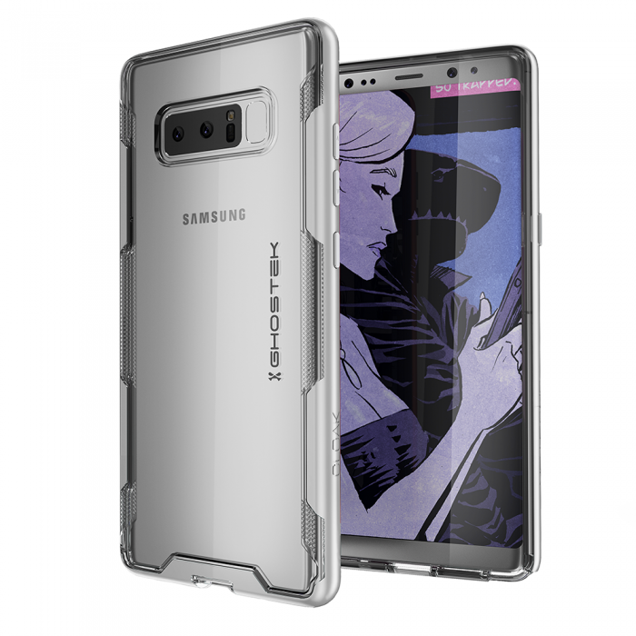 UTGATT4 - Ghostek Cloak 3 Skal till Samsung Galaxy Note 8 - Silver