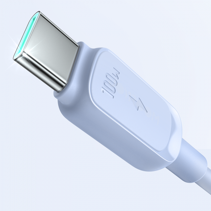 Joyroom - Joyroom USB-C till USB-C Kabel 100W 1.2m - Bl