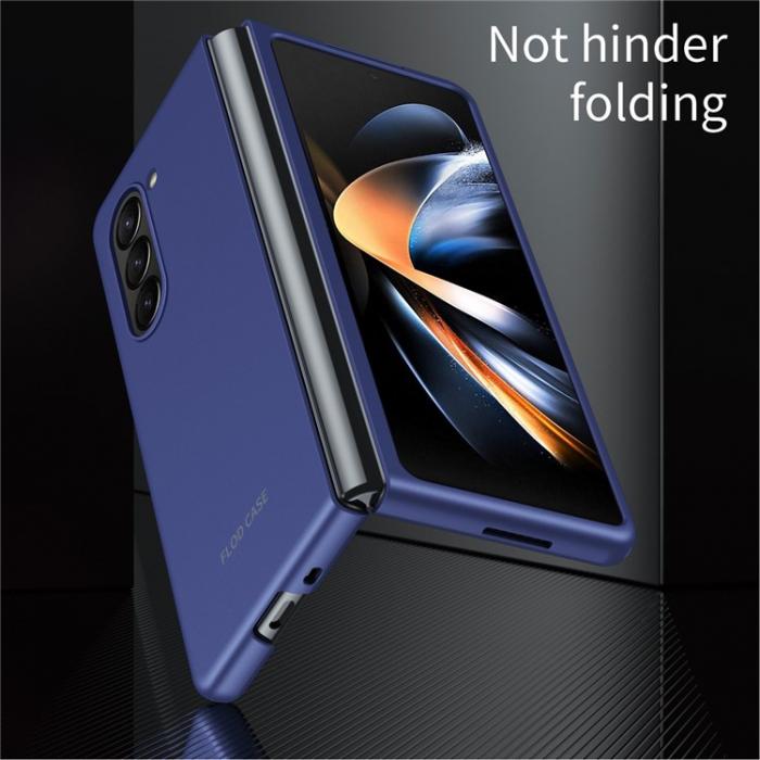 A-One Brand - Galaxy Z Fold 5 Mobilskal Rubberized - Svart