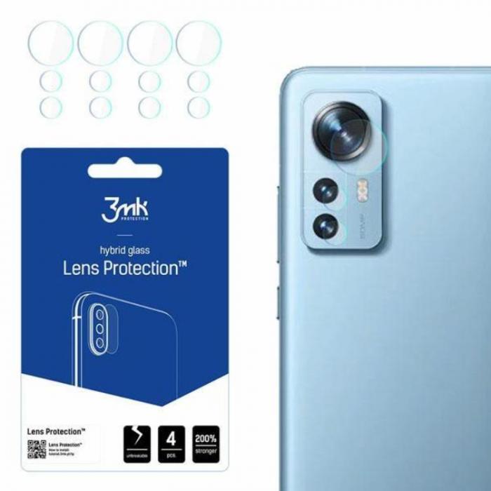 3MK - [3 PACK] 3MK Kameralinsskydd Hrdat glas Xiaomi 12 Pro
