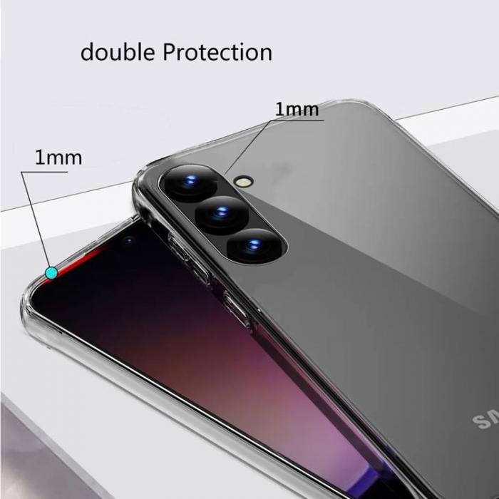 SiGN - SiGN Galaxy S24 Mobilskal Ultra Slim - Transparent