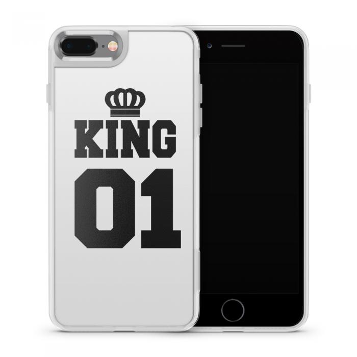 UTGATT5 - Fashion mobilskal till Apple iPhone 8 Plus - King 01