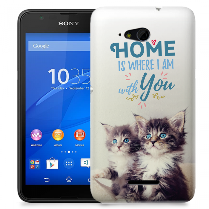 UTGATT5 - Skal till Sony Xperia E4g - Home is with you